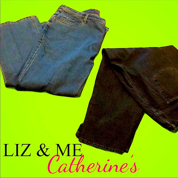 NWOT 💕👖 Liz&Me X Catherines Plus Jeans🛍️ - Picture 3 of 4